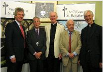 Lord Pilkington (second from right) at the 2009 reception